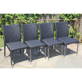 Shinygarden Freizeit schöne Rattan Wicker Esstisch Tisch und Stuhl